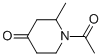 1-ACETYL-2-METHYLPIPERIDIN-4-ONE 구조식 이미지