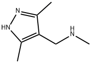(3,5-DIMETHYL-1H-PYRAZOL-4-YLMETHYL)-METHYL-AMINE Structure
