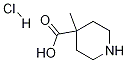 4-Methyl-4-piperidinecarboxylic Acid Hydrochloride Structure