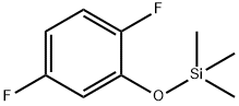 (2,5-DIFLUOROPHENOXY)TRIMETHYLSILANE Structure