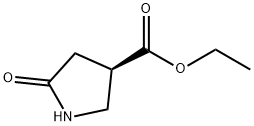 (3R)-5-oxo-3-Pyrrolidinecarboxylic acid ethyl ester Structure