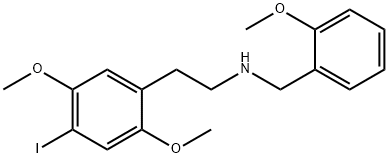 25I-NBOMe 구조식 이미지