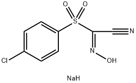 나트륨(4-클로로페닐)[2-니트릴로(옥시도)에탄이미도일]DIOXO-LAMBDA6-술판 구조식 이미지