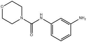 N-(3-aminophenyl)morpholine-4-carboxamide Structure