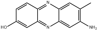 8-amino-7-methylphenazin-2-ol 구조식 이미지