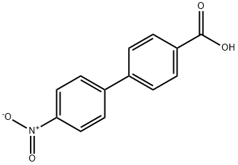 4'-nitro[1,1'-biphenyl]-4-carboxylic acid  Structure