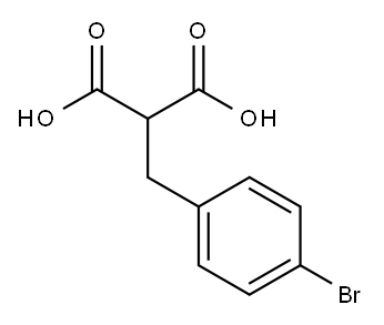 2-(4-BROMO-BENZYL)-MALONIC ACID Structure