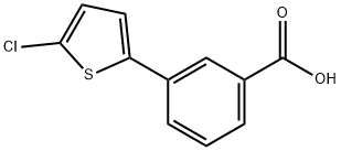 3-(5-(Methoxycarbonyl)thiophen-2-yl)benzoic acid Structure