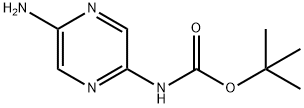 tert-Butyl (5-aMinopyrazin-2-yl)carbaMate Structure