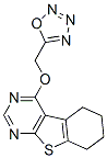 [1]Benzothieno[2,3-d]pyrimidine,  5,6,7,8-tetrahydro-4-(1,2,3,4-oxatriazol-5-ylmethoxy)- Structure