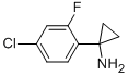 시클로프로판아민,1-(4-클로로-2-플루오로페닐)- 구조식 이미지