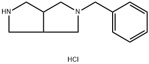 2-BENZYL-OCTAHYDRO-PYRROLO[3,4-C]PYRROLE DIHYDROCHLORIDE Structure