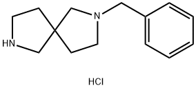 2-BENZYL-2,7-DIAZA-SPIRO[4.4]NONANE DIHYDROCHLORIDE Structure
