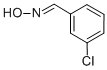3-CHLOROBENZENECARBALDEHYDE OXIME Structure