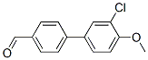 4-(3-Chloro-4-methoxyphenyl)benzaldehyde Structure