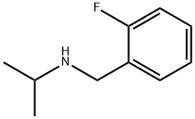 (2-FLUORO-BENZYL)-ISOPROPYL-AMINE Structure