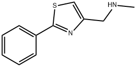 METHYL-(2-PHENYL-THIAZOL-4-YLMETHYL)-AMINE Structure