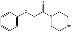 1-(phenoxyacetyl)piperazine hydrochloride  Structure