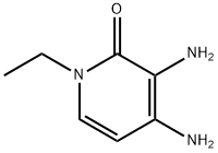 2(1H)-Pyridinone,  3,4-diamino-1-ethyl- Structure