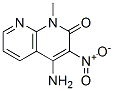 1,8-Naphthyridin-2(1H)-one,  4-amino-1-methyl-3-nitro- Structure