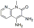 1,8-Naphthyridin-2(1H)-one,  3,4-diamino-1-methyl- 구조식 이미지