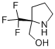 (S)-(2-(TRIFLUOROMETHYL)PYRROLIDIN-2-YL)METHANOL Structure