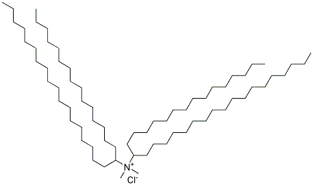 Quaternary ammonium compounds, di-C16-18-alkyldimethyl, chlorides Structure