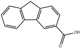 9H-FLUORENE-3-CARBOXYLIC ACID Structure