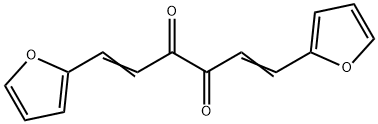 1,6-difuryl-1,5-hexadiene-3,4-dione Structure