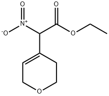 ethyl 2-(3,6-dihydro-2H-pyran-4-yl)-2-nitroacetate 구조식 이미지