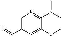 4-Methyl-3,4-dihydro-2H-pyrido[3,2-b][1,4]oxazine-7-carboxaldehyde Structure