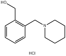 o-((피페리딘-1-일)메틸)벤질알코올(HCl) 구조식 이미지