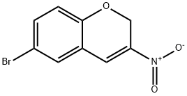 6-bromo-3-nitro-2H-chromene Structure