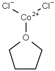 Cobalt(II) chloride tetrahydrofuran complex (1:1) Structure
