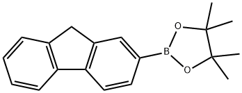 2-(9H-Fluoren-2-yl)-4,4,5,5-tetramethyl-[1,3,2]dioxaborolane Structure