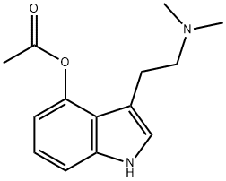 4-ACETOXY-N,N-DIMETHYLTRYPTAMINE 구조식 이미지