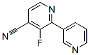 [2,3-Bipyridine]-4-carbonitrile,  3-fluoro- Structure