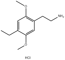 4-Ethyl-2,5-dimethoxybenzeneethanamine hydrochloride Structure