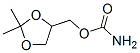 Carbamic  acid,  (2,2-dimethyl-1,3-dioxolan-4-yl)methyl  ester  (7CI) Structure