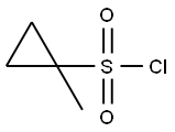 1-Methylcyclopropane-1-sulfonyl chloride Structure