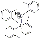 Borate(1-), tetrakis(2-Methylphenyl)-, sodiuM (1:1) Structure