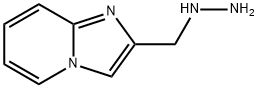 1-((H-이미다조[1,2-a]피리딘-2-일)메틸)히드라진 구조식 이미지