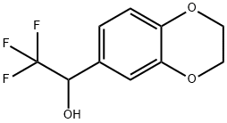 1-(2,3-dihydrobenzo[b][1,4]dioxin-6-yl)-2,2,2-trifluoroethanol Structure