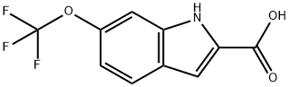 6-(TRIFLUOROMETHOXY)-1H-INDOLE-2-CARBOXYLIC ACID Structure