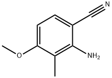 2-aMino-4-Methoxy-3-Methylbenzonitrile Structure