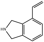 4-에테닐-2,3-디하이드로-1H-이소인돌 구조식 이미지