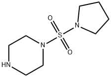 1-(1-pyrrolidinylsulfonyl)piperazine(SALTDATA: FREE) Structure