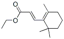 ethyl 3-(2,6,6-trimethylcyclohex-1-en-1-yl)acrylate Structure