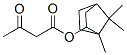 1,7,7-trimethylbicyclo[2.2.1]hept-2-yl acetoacetate Structure