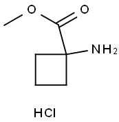 시클로부탄카르복실산,1-아미노-,메틸에스테르,염산염(9CI) 구조식 이미지